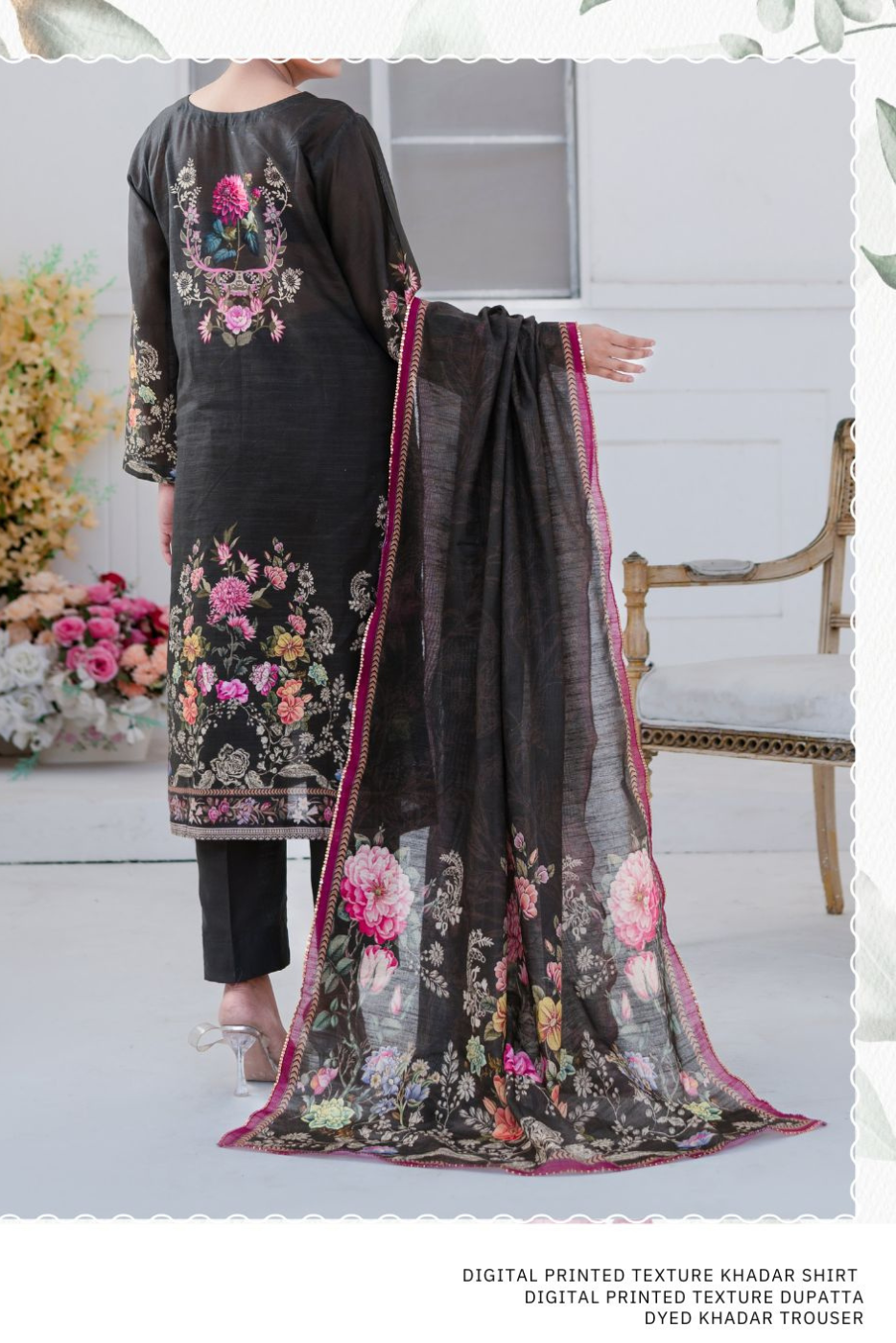 Mawra Premium Khaddar Print 3PC