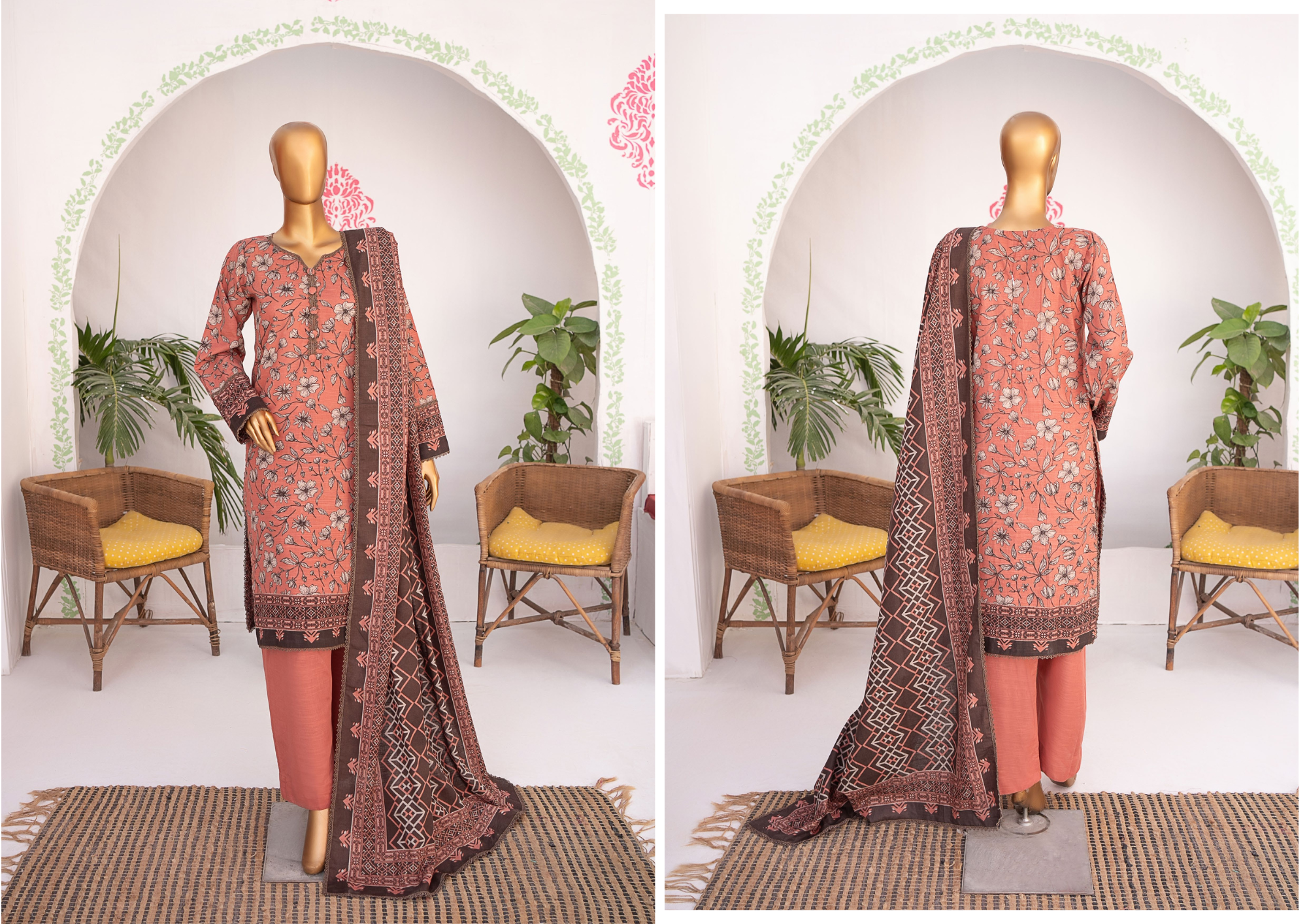 MEHAK PRINTED KHADDAR 3PC