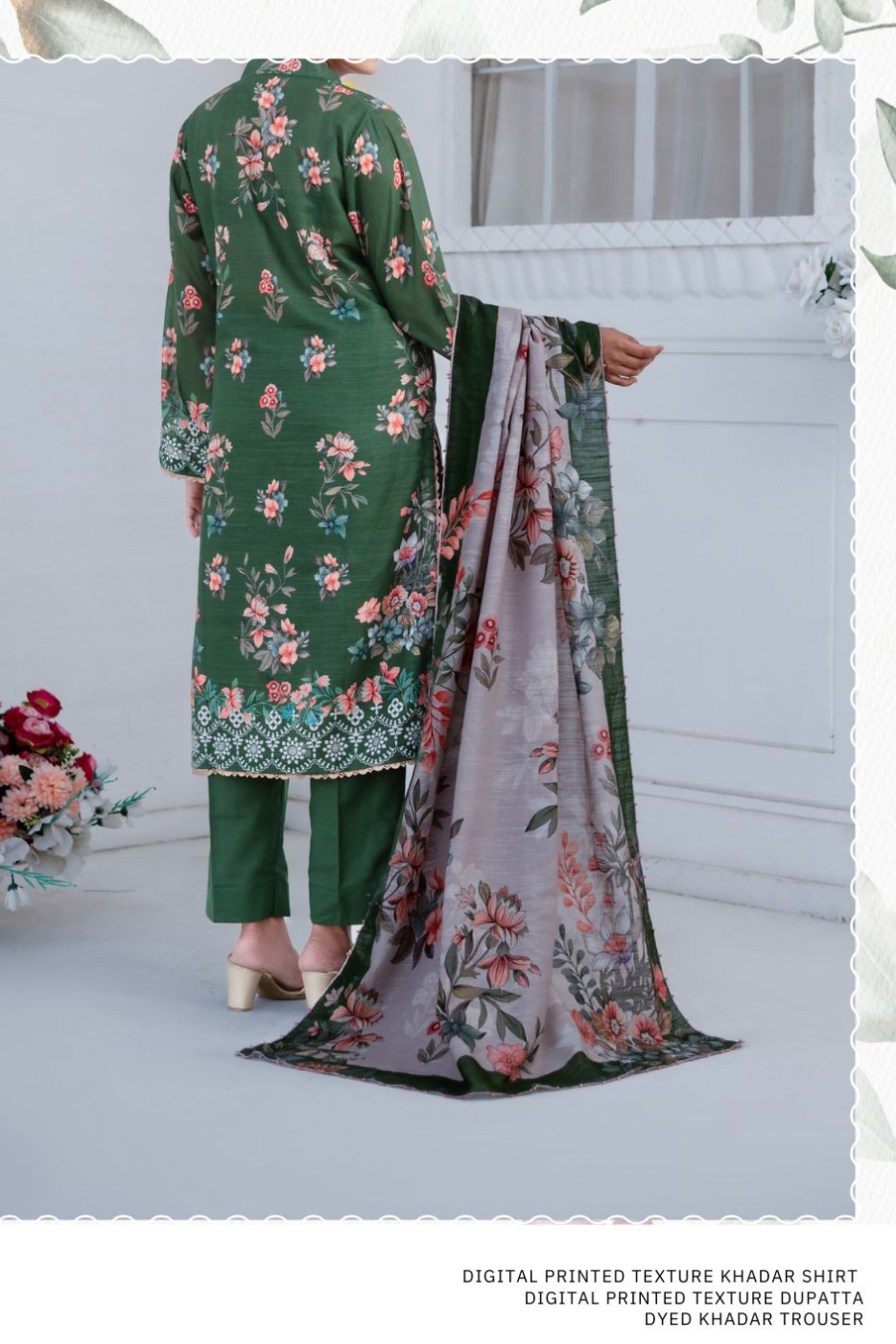 Mawra Premium Khaddar Print 3PC