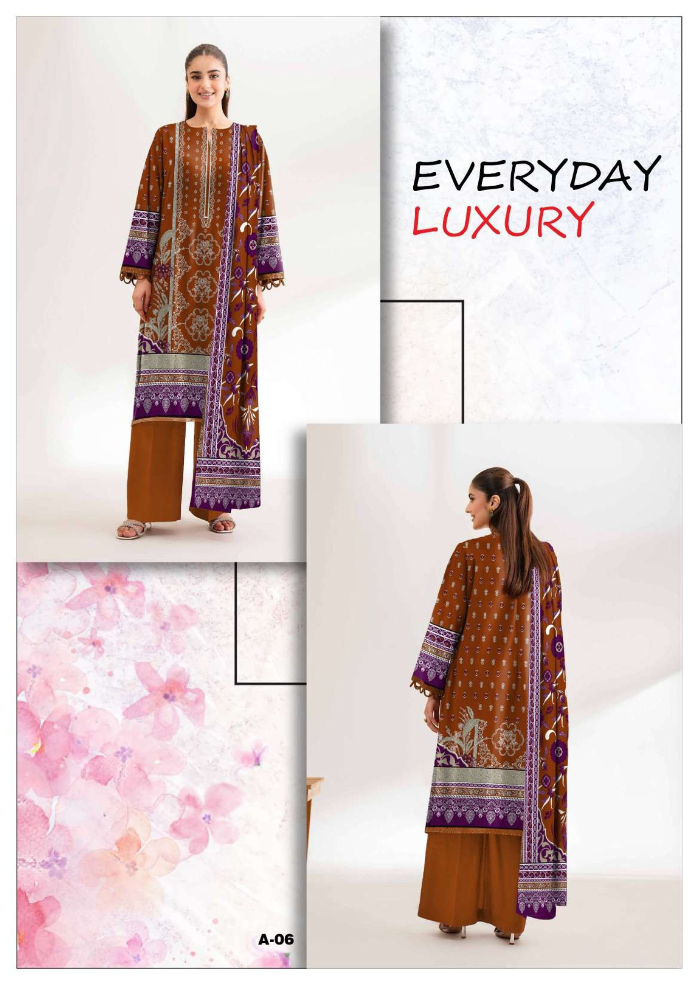 Nishat Karandi Print 3PC | 42502095-R