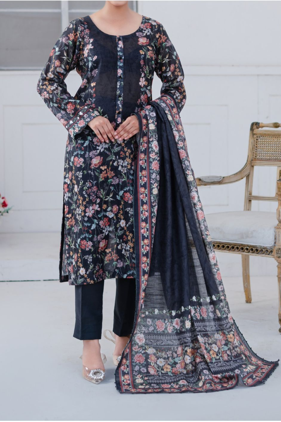 Mawra Premium Khaddar Print 3PC