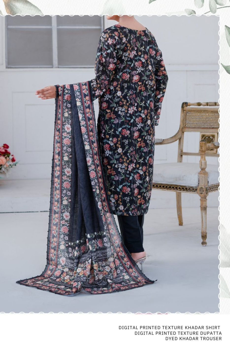 Mawra Premium Khaddar Print 3PC