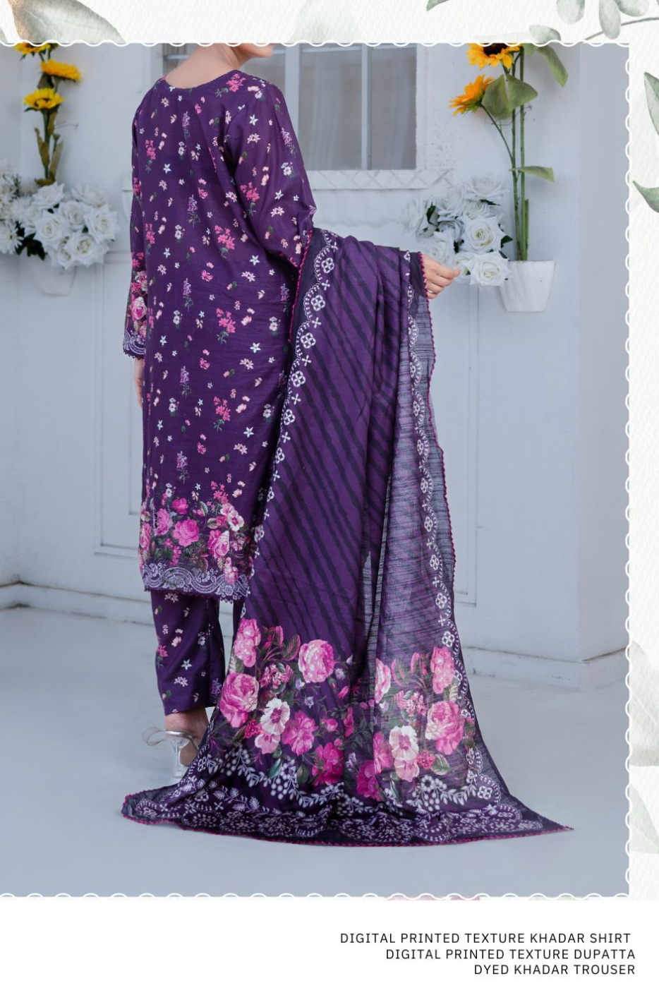 Mawra Premium Khaddar Print 3PC