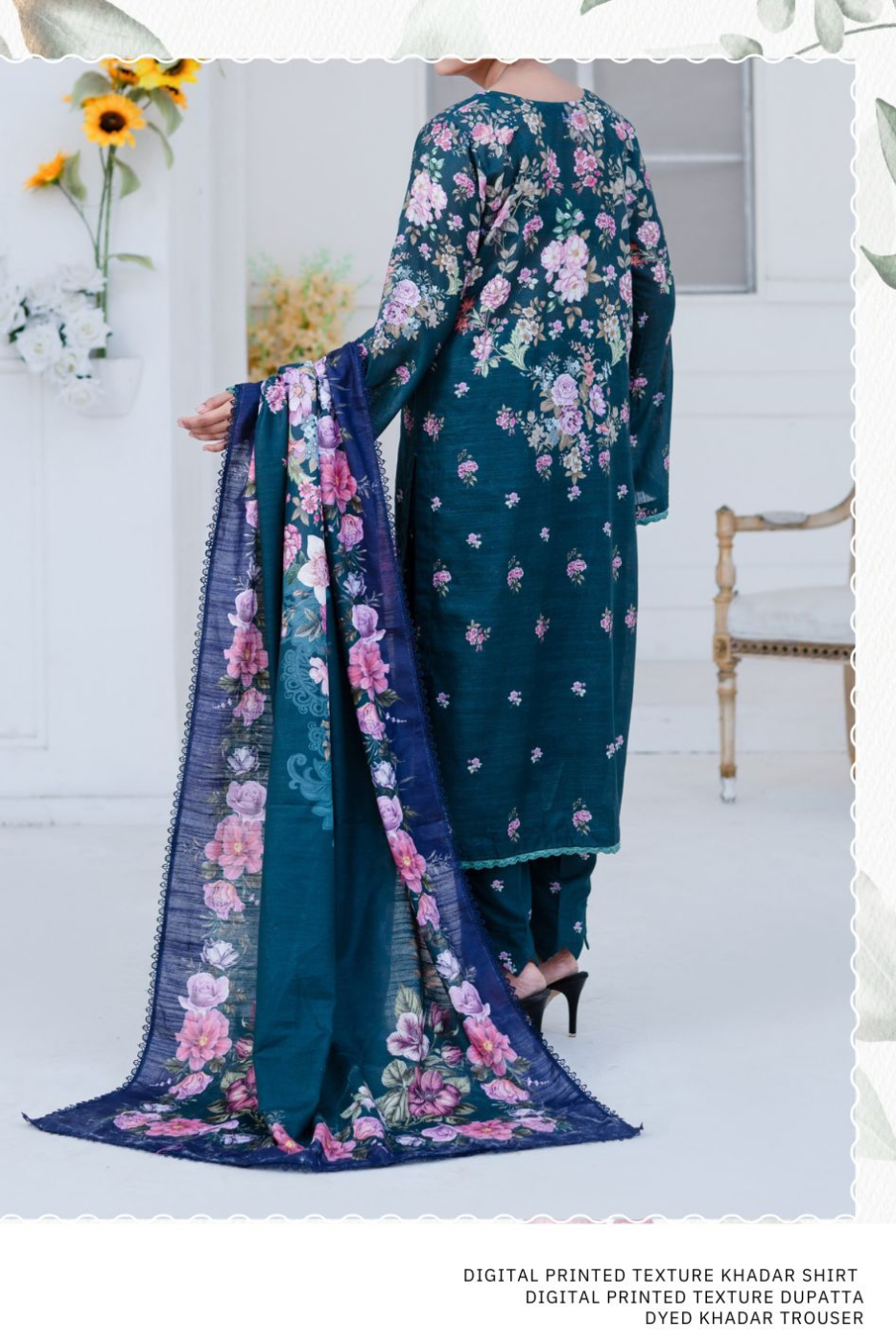 Mawra Premium Khaddar Print 3PC
