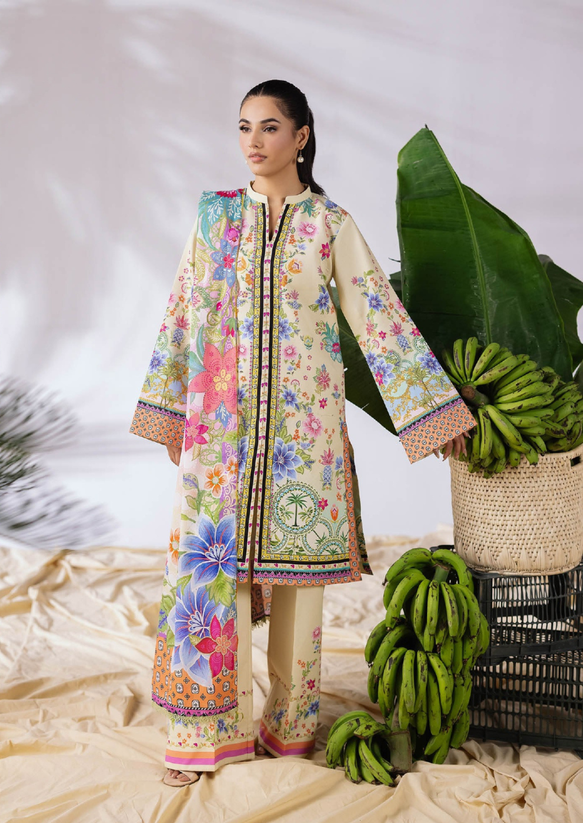 Rajbari Amal Summer Print Exclusive Drop II 3PC