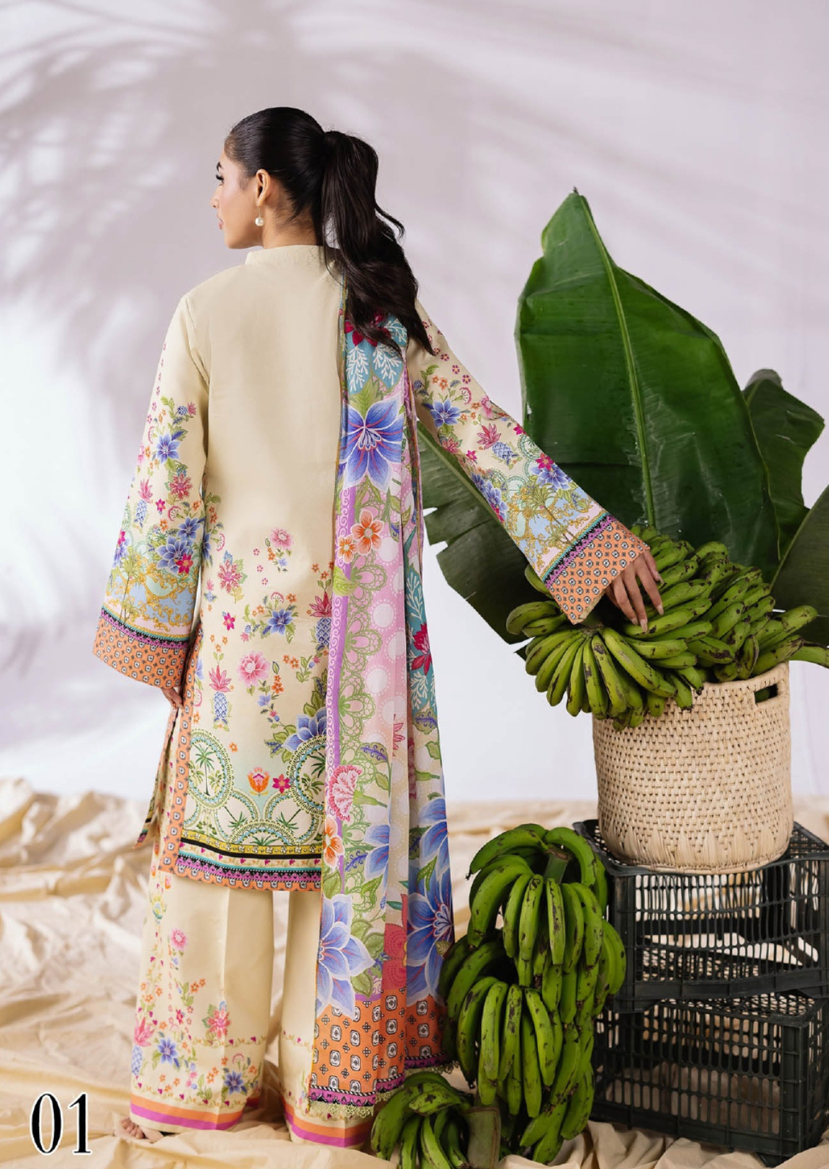 Rajbari Amal Summer Print Exclusive Drop II 3PC