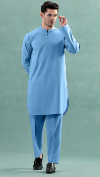 GulAhmed Men's Unstitched Wash&Wear | CHL-KP24-001