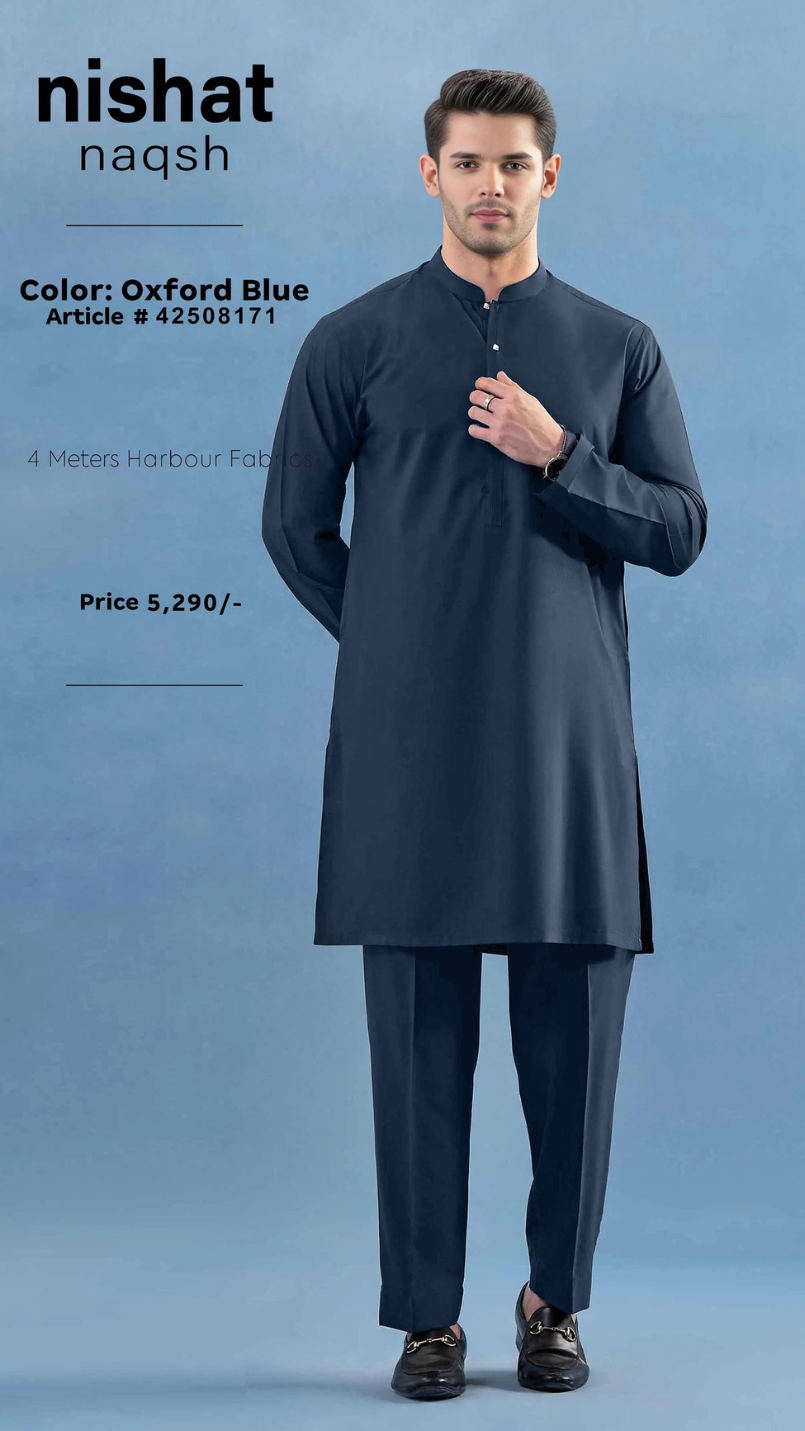 Nishat Unstitched Naqsh Harbour Fabric | 42508171