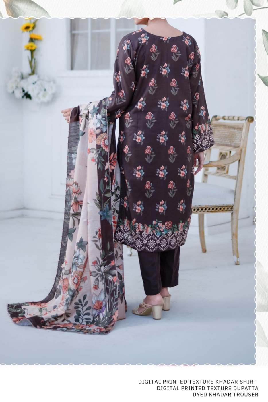 Mawra Premium Khaddar Print 3PC