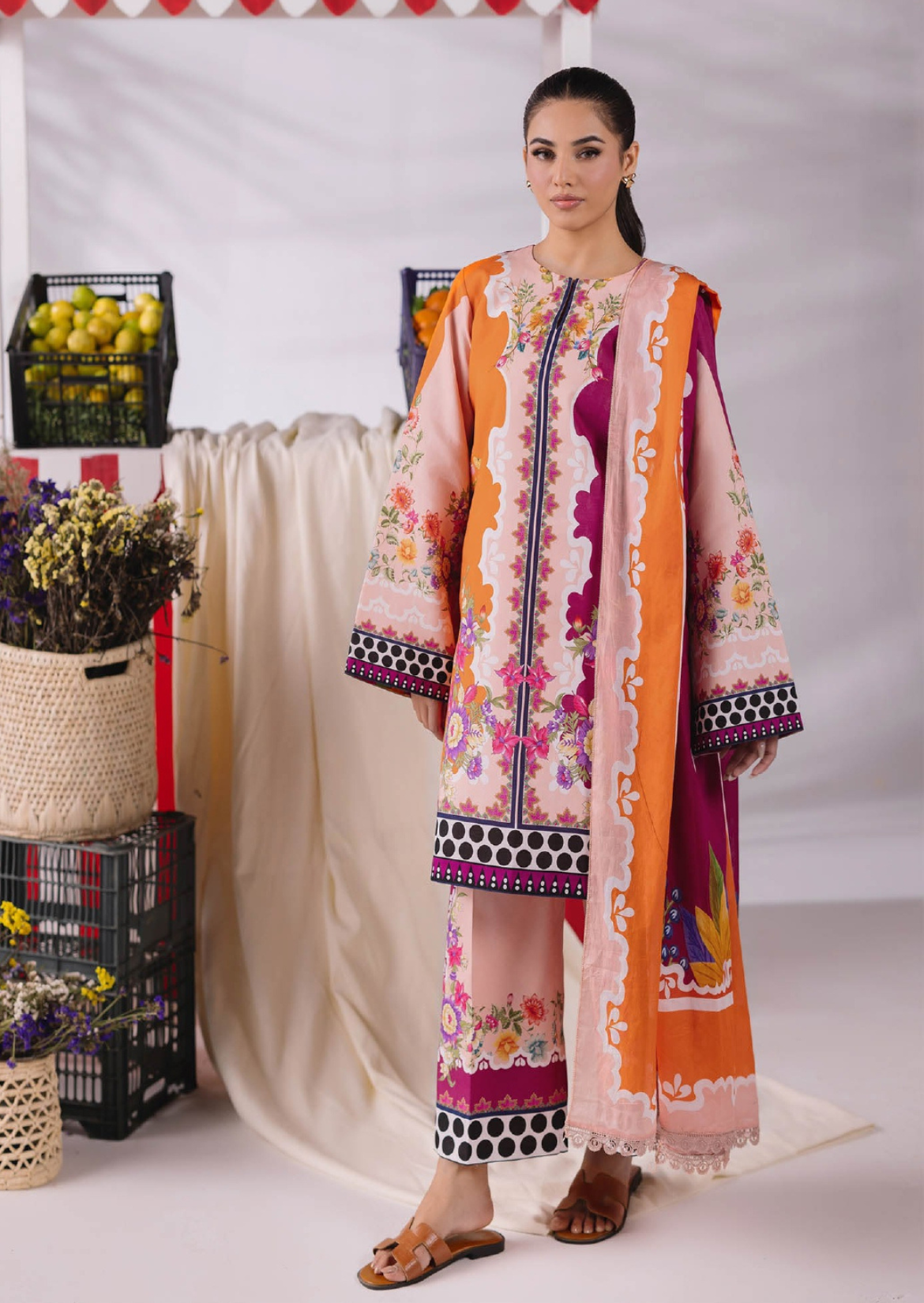 Rajbari Amal Summer Print Exclusive Drop II 3PC