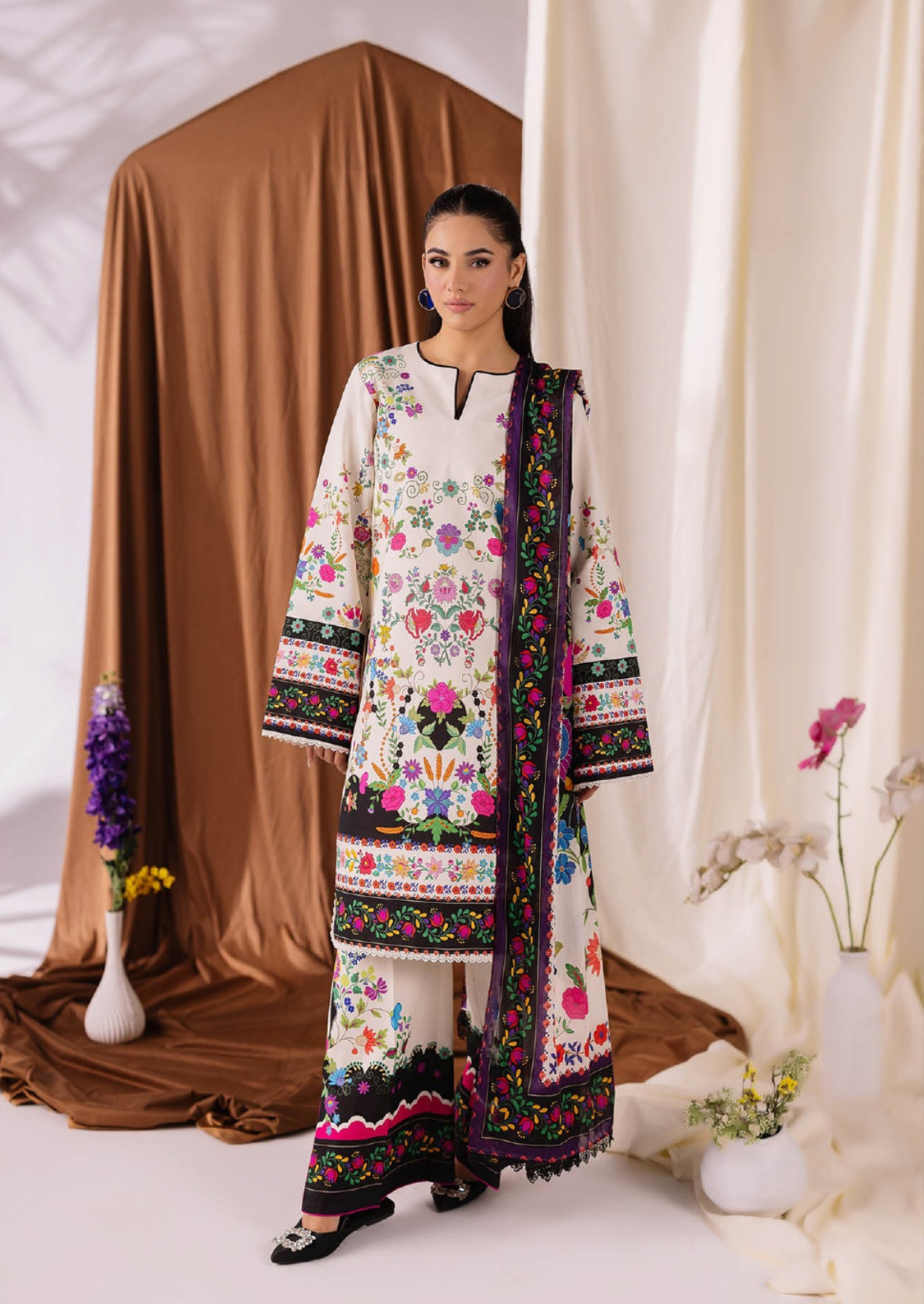 Rajbari Amal Summer Print Exclusive Drop II 3PC