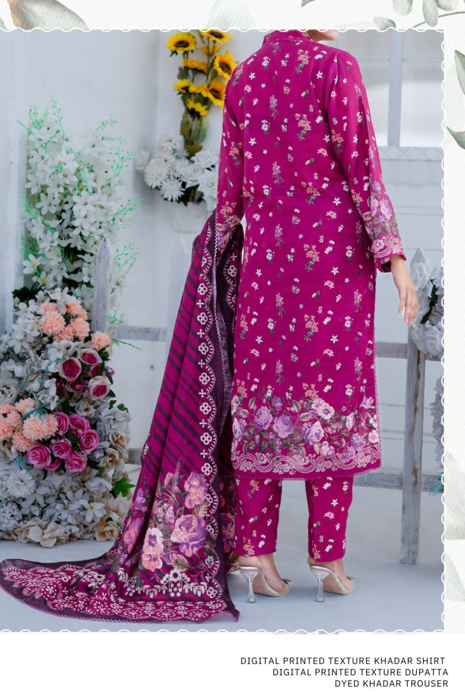 Mawra Premium Khaddar Print 3PC