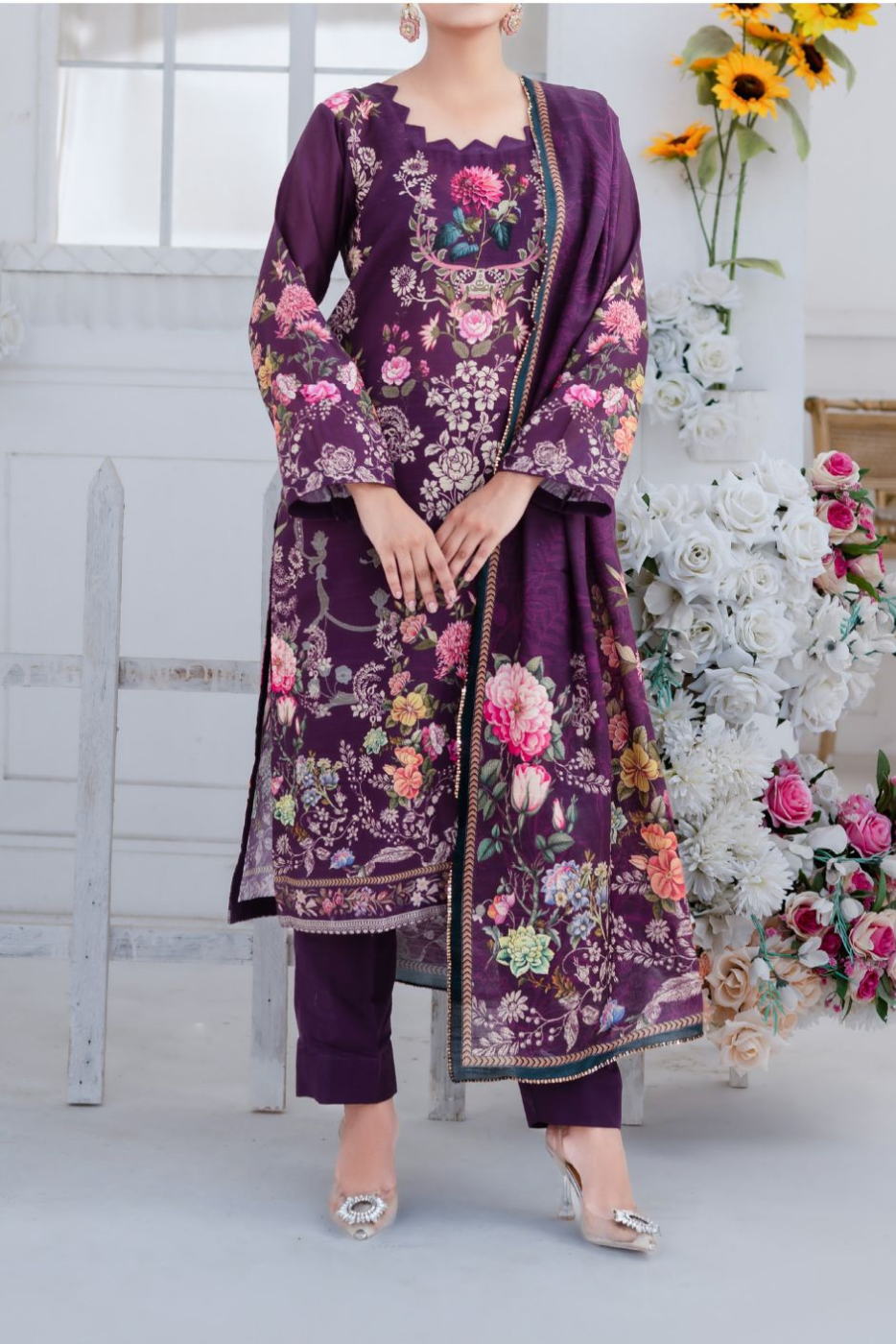 Mawra Premium Khaddar Print 3PC
