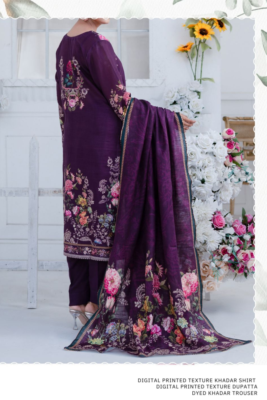 Mawra Premium Khaddar Print 3PC
