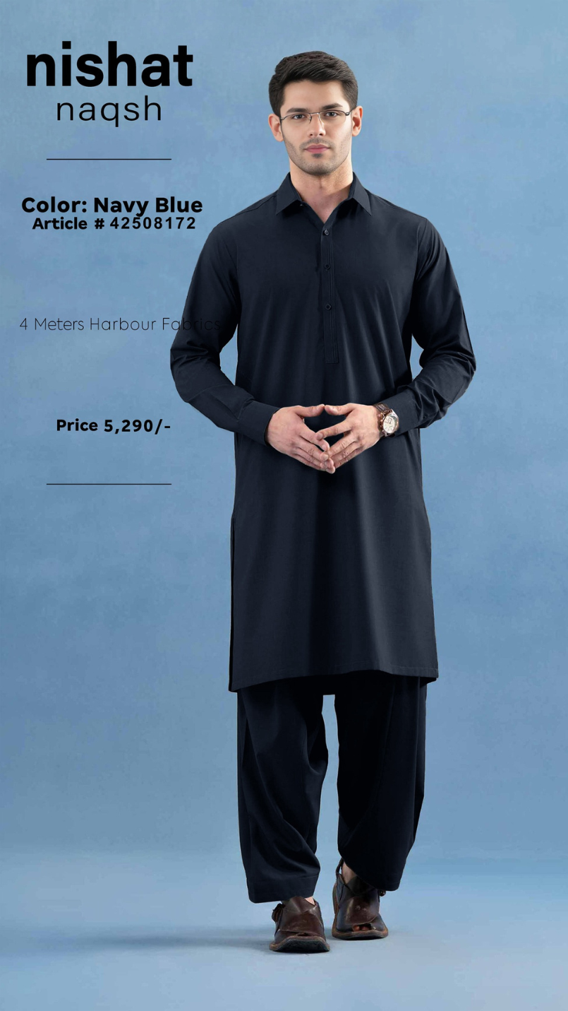 Nishat Unstitched Naqsh Harbour Fabric | 42508172