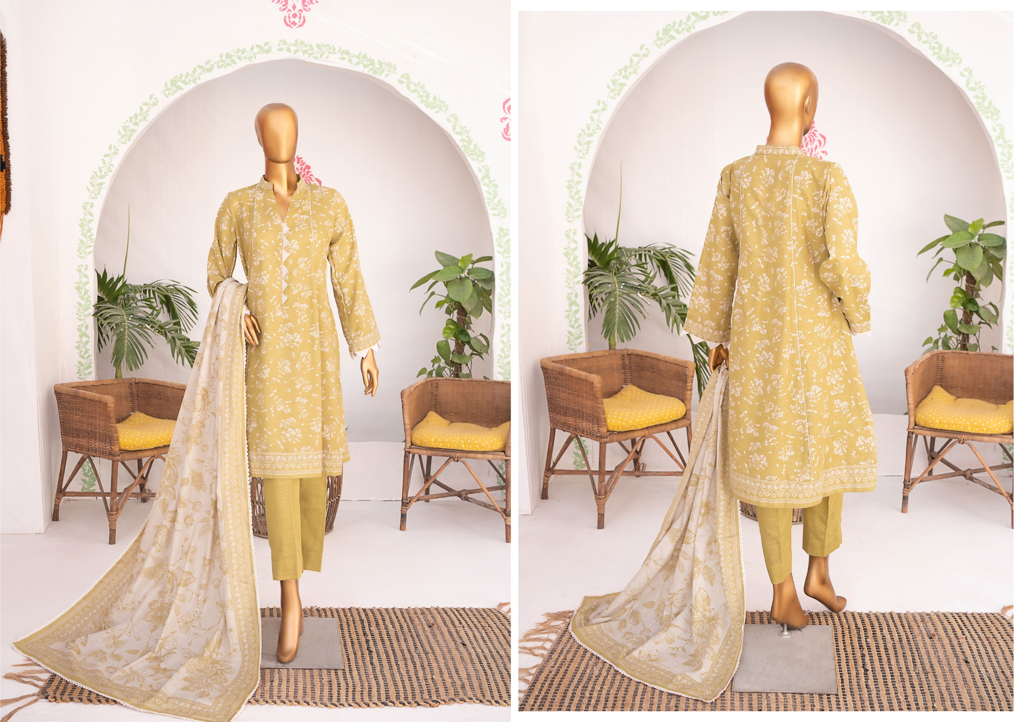 MEHAK PRINTED KHADDAR 3PC