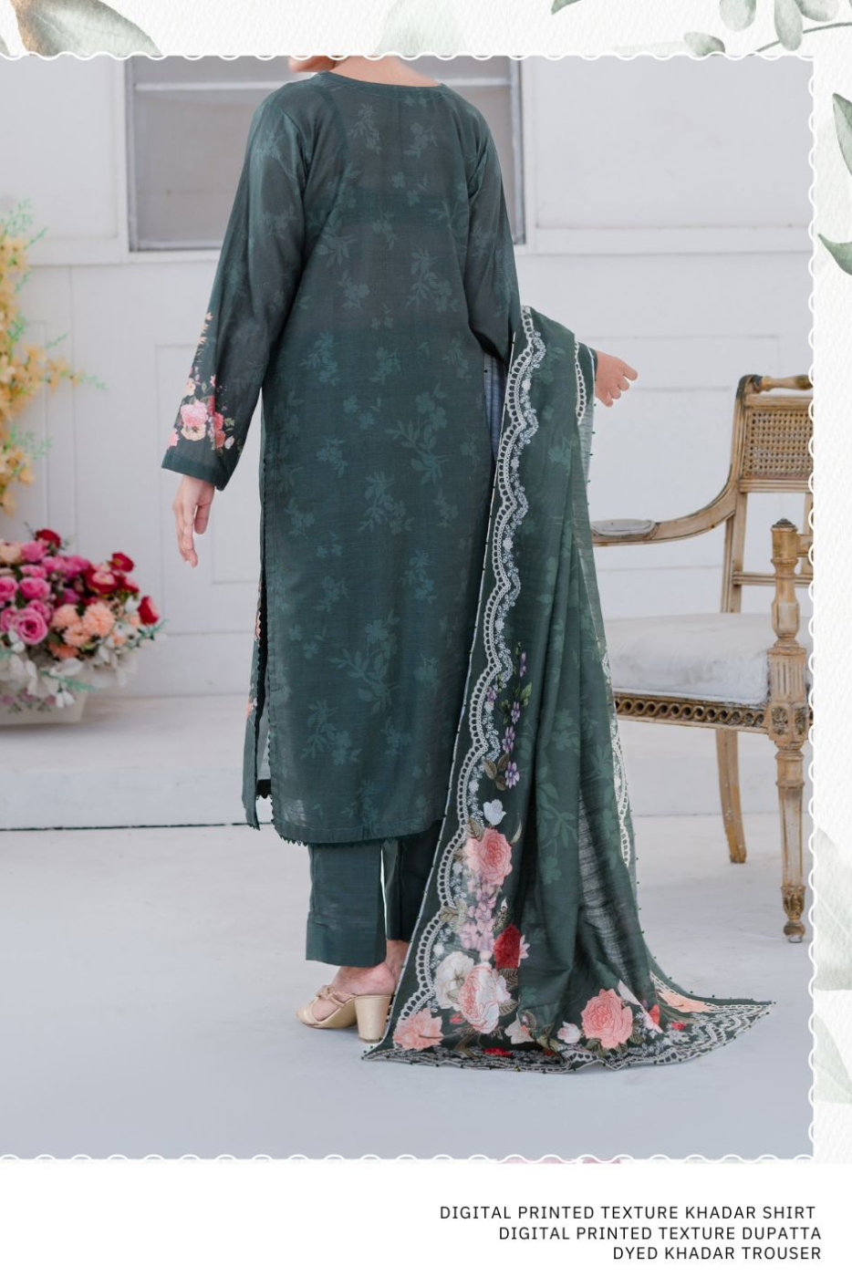 Mawra Premium Khaddar Print 3PC