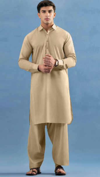 GulAhmed Men's Unstitched Wash&Wear | CHL-KP24-007