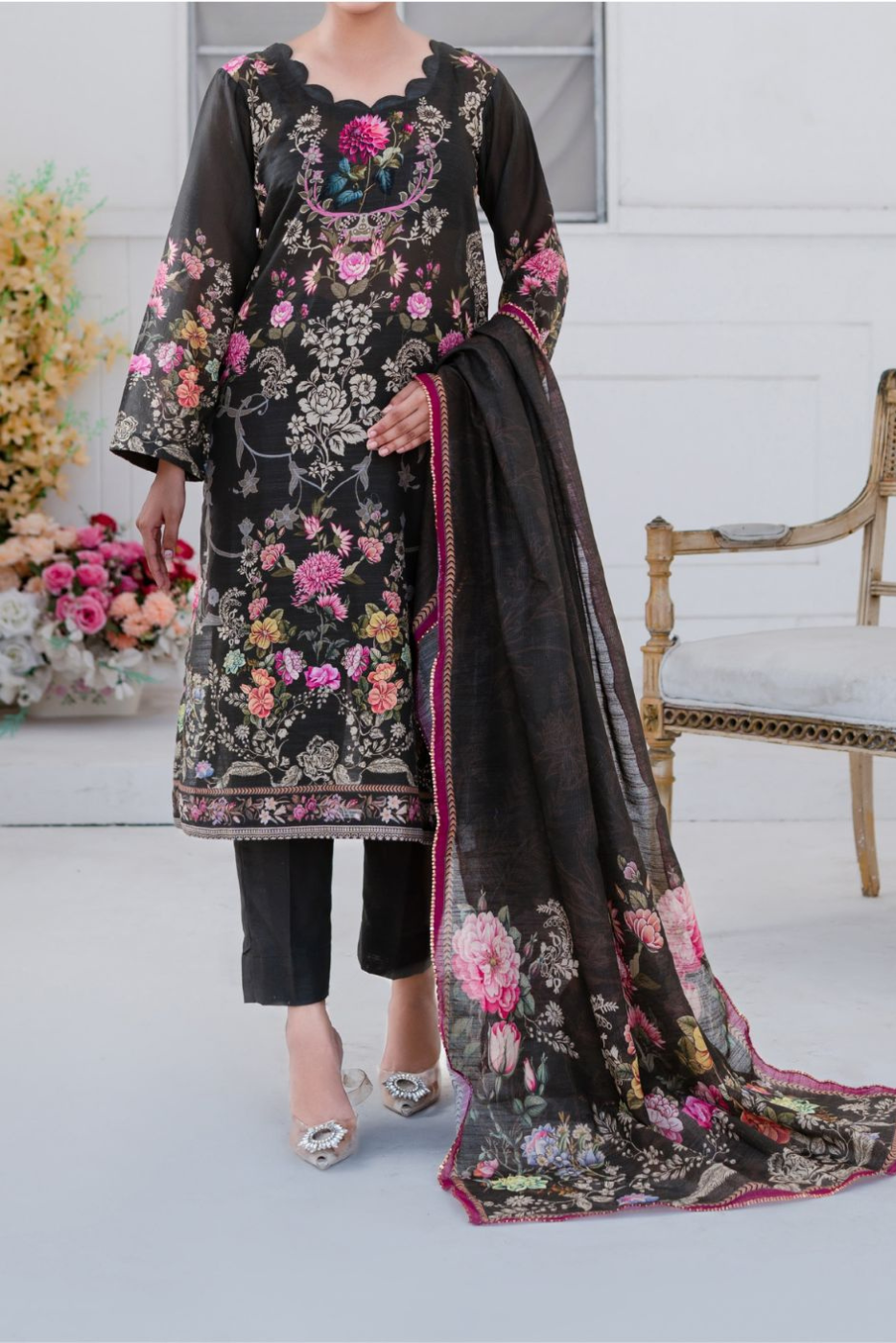Mawra Premium Khaddar Print 3PC