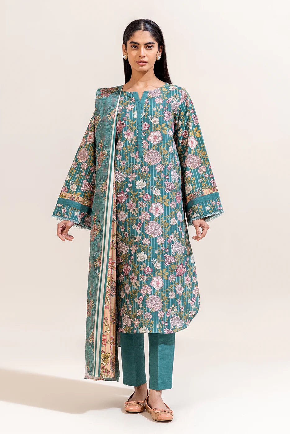 Beechtree Digital Print 3PC D-8