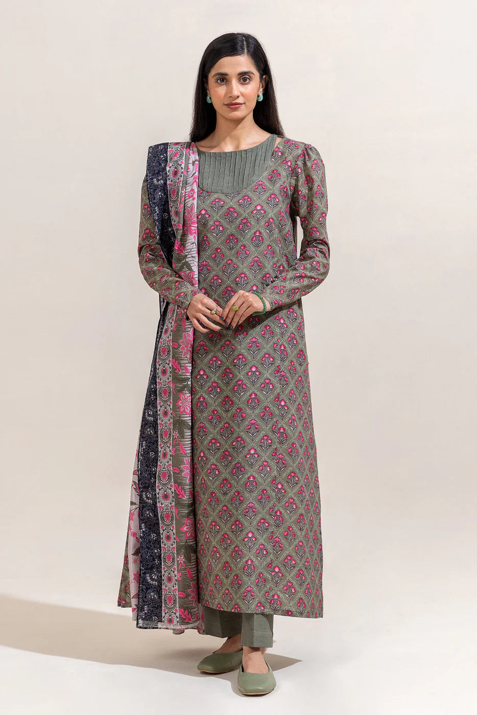 Beechtree Digital Print 3PC D-3