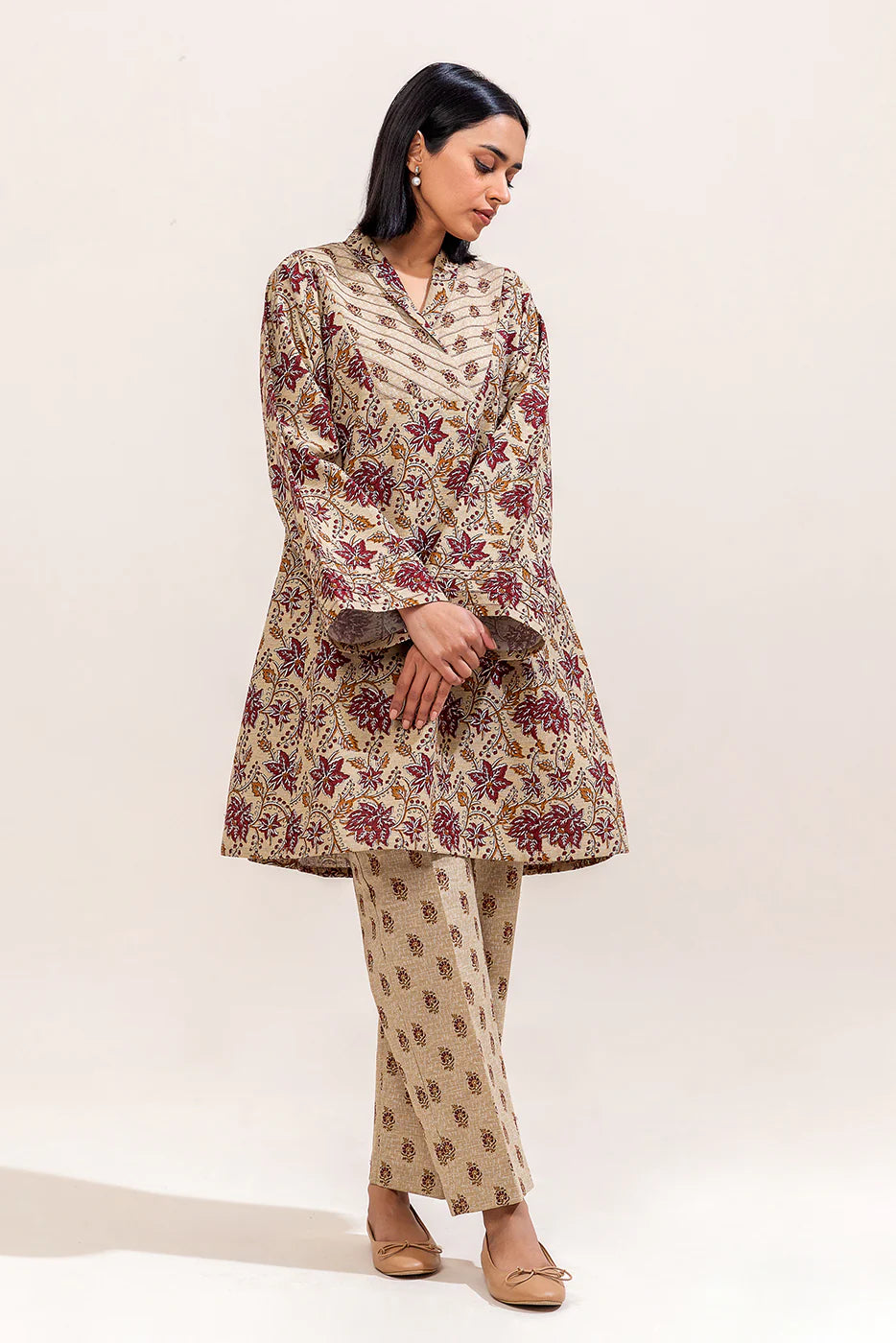 Beechtree Khaddar Print 2P Volume D-3