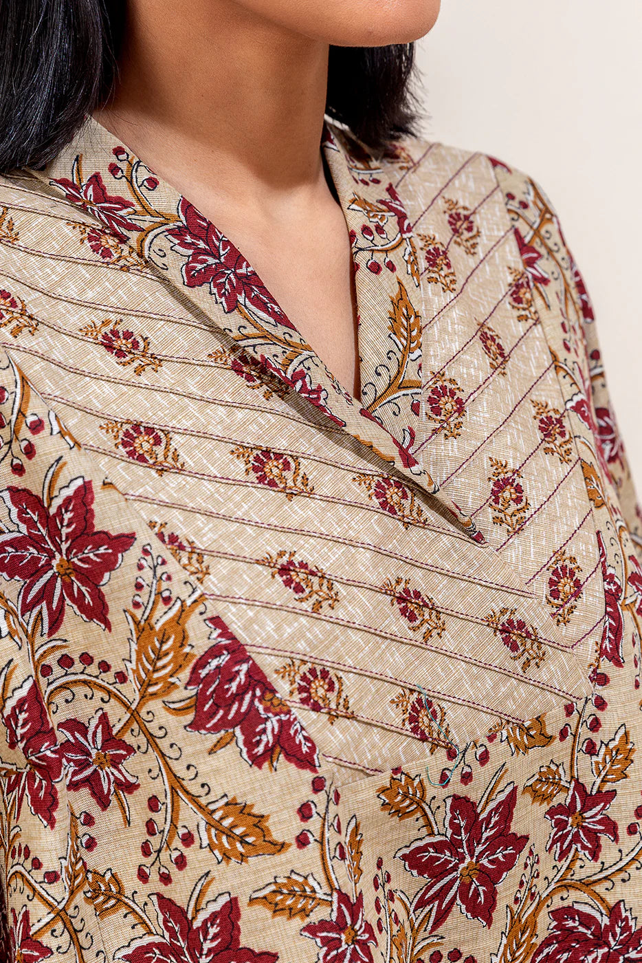Beechtree Khaddar Print 2P Volume D-3