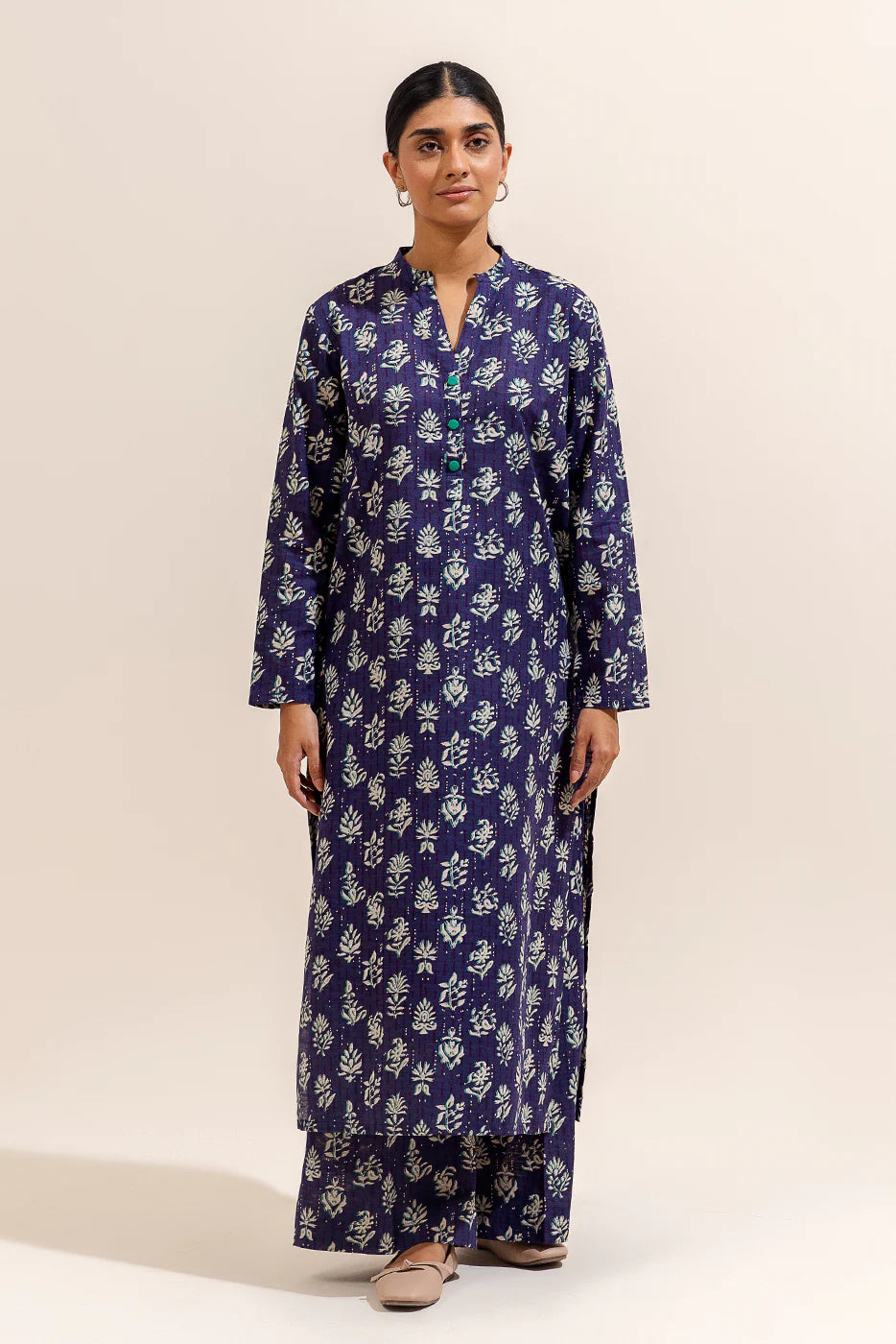 Beechtree Khaddar Print 2P Volume D-6