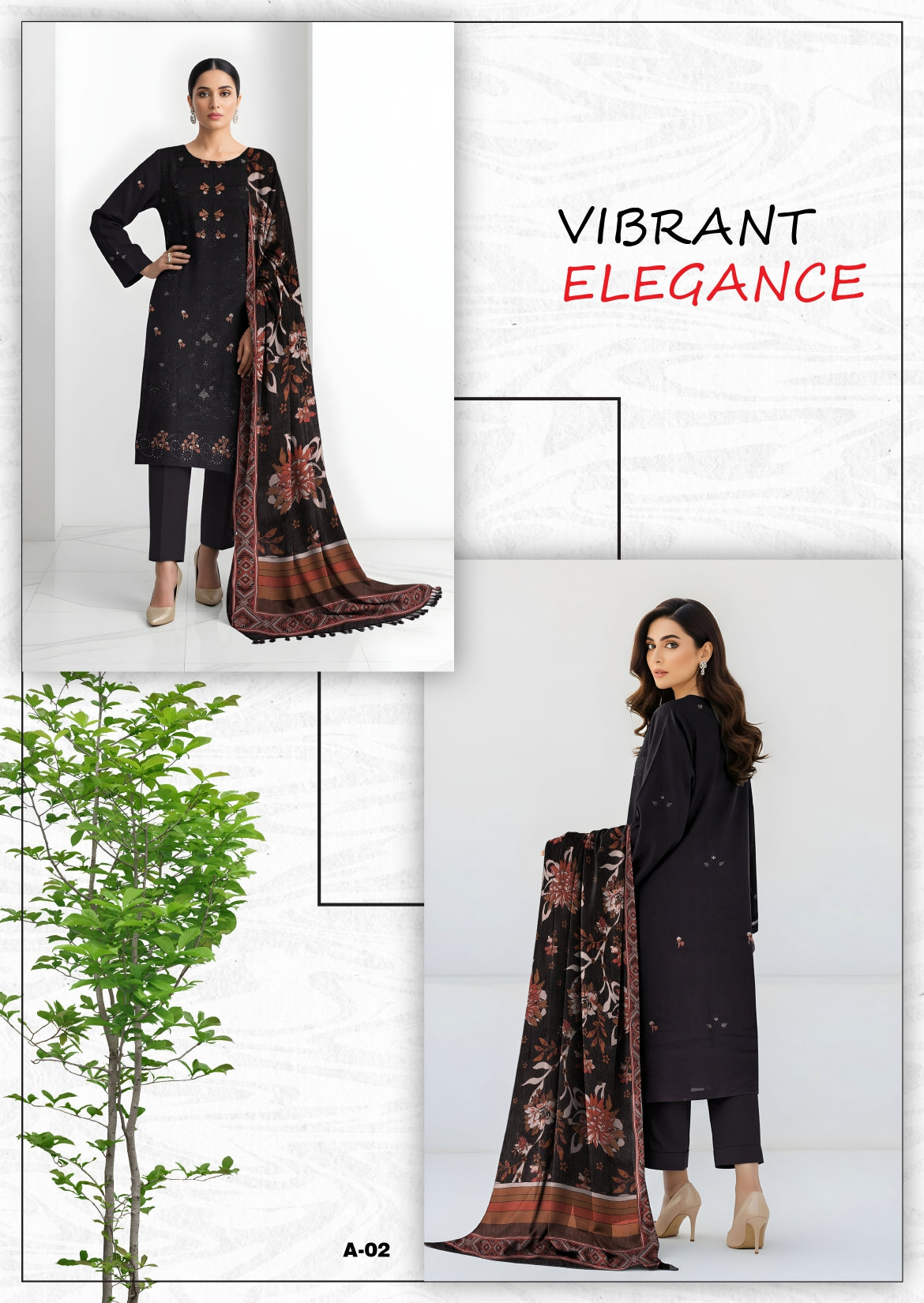 Nishat Viscose Embroidery 3PC | 42406667-R