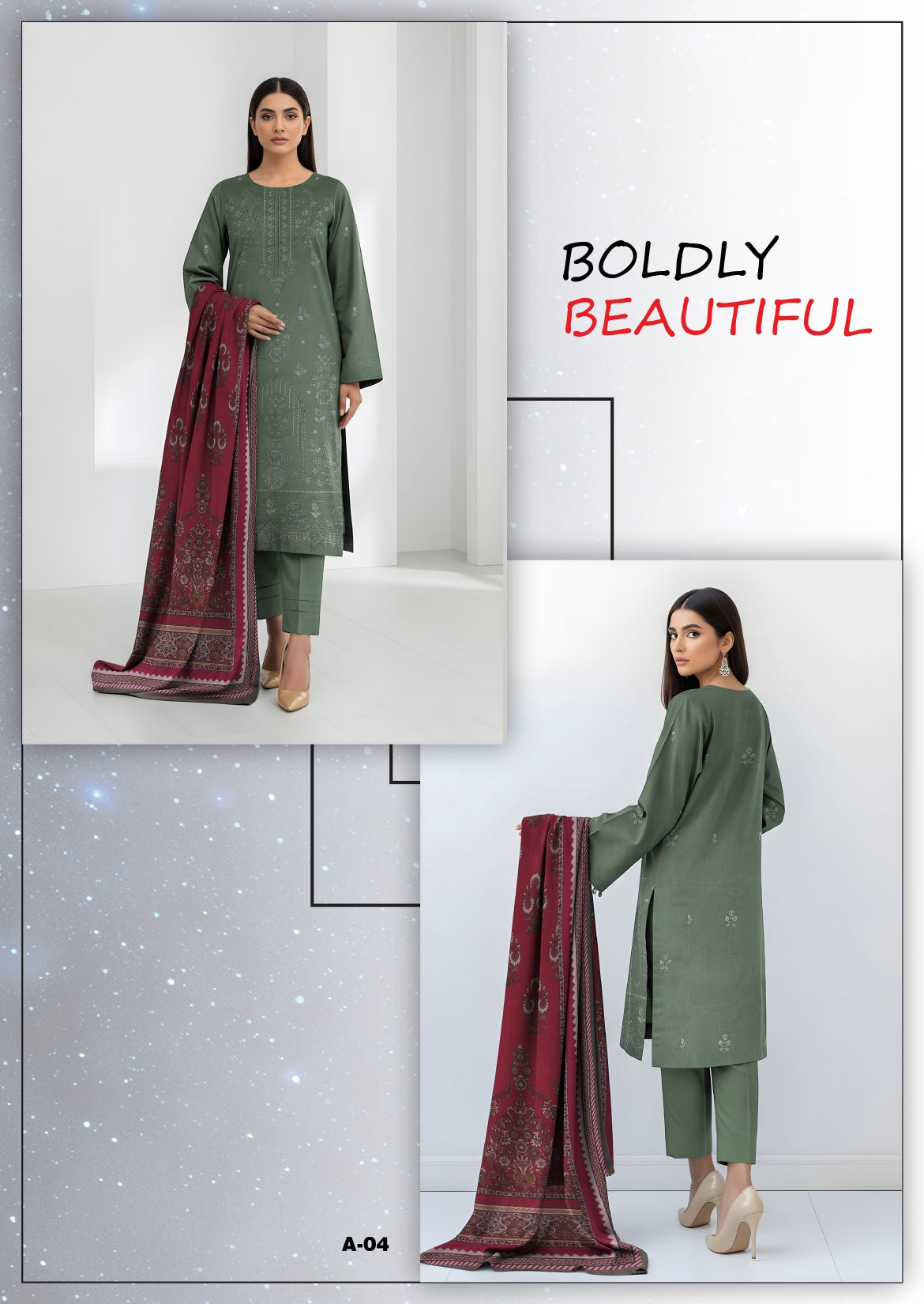 Nishat Viscose Embroidery 3PC | 42406666-R