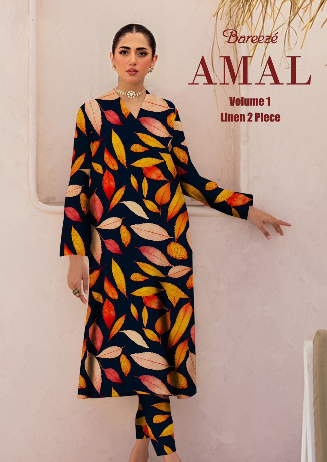 Bareeze Linen Print 2PC Vol-1 D-3