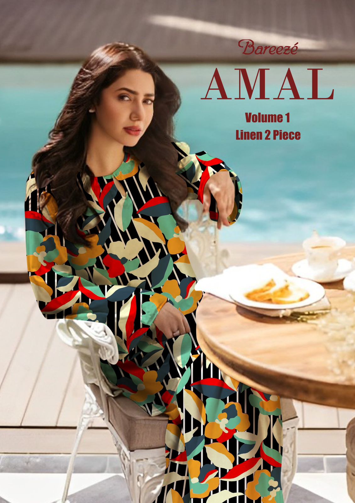 Bareeze Linen Print 2PC Vol-1 D-16