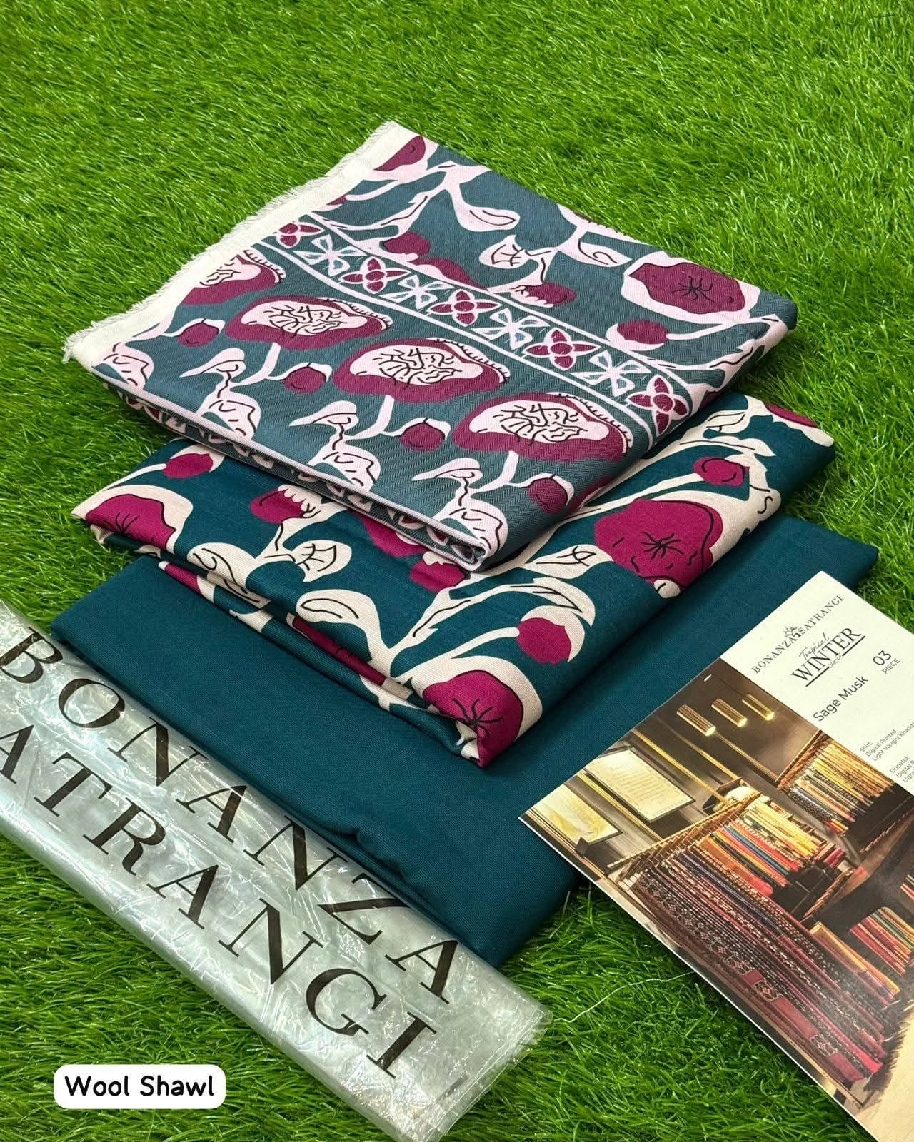 Boanaza Unstitched 3PC
