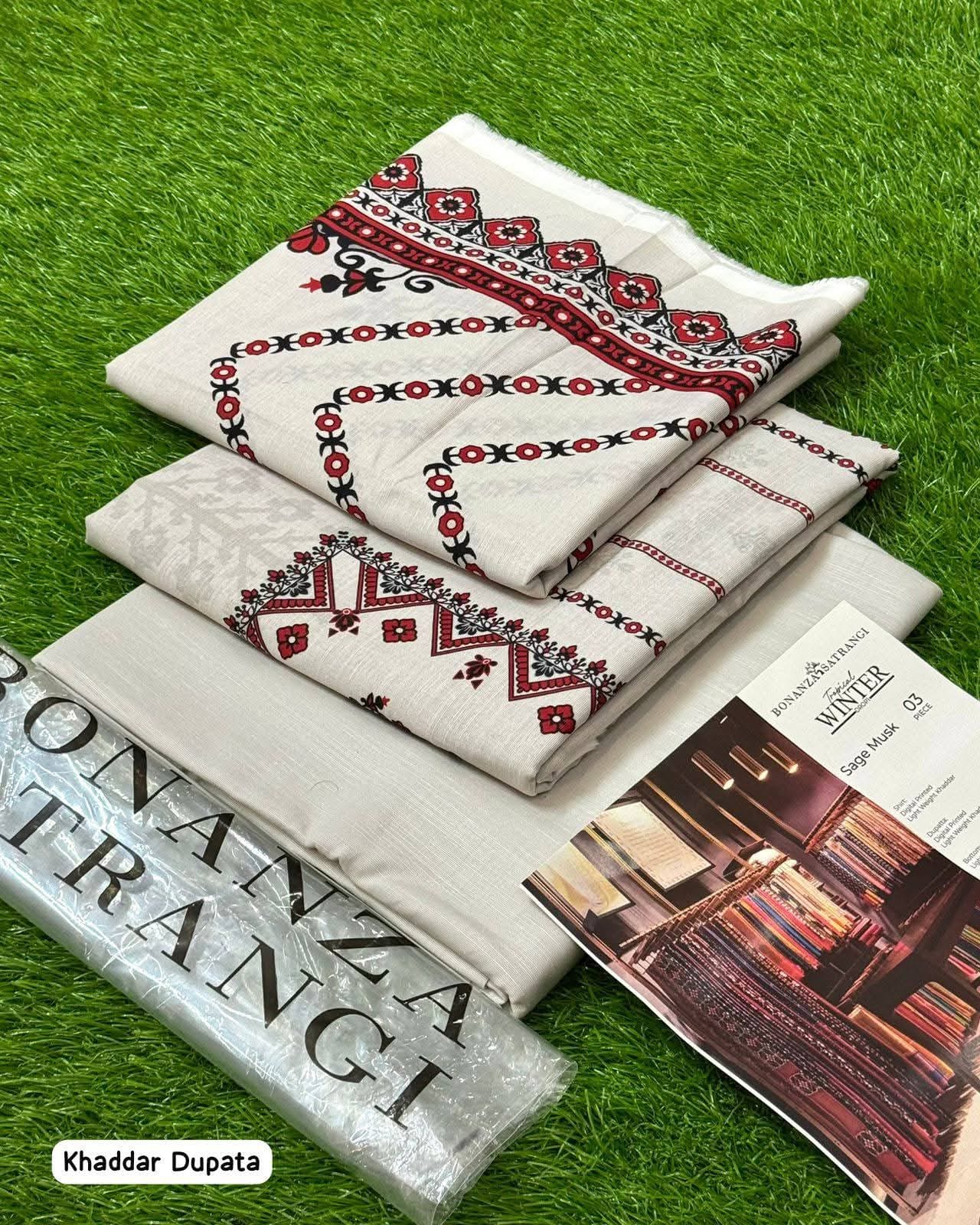 Boanaza Unstitched 3PC
