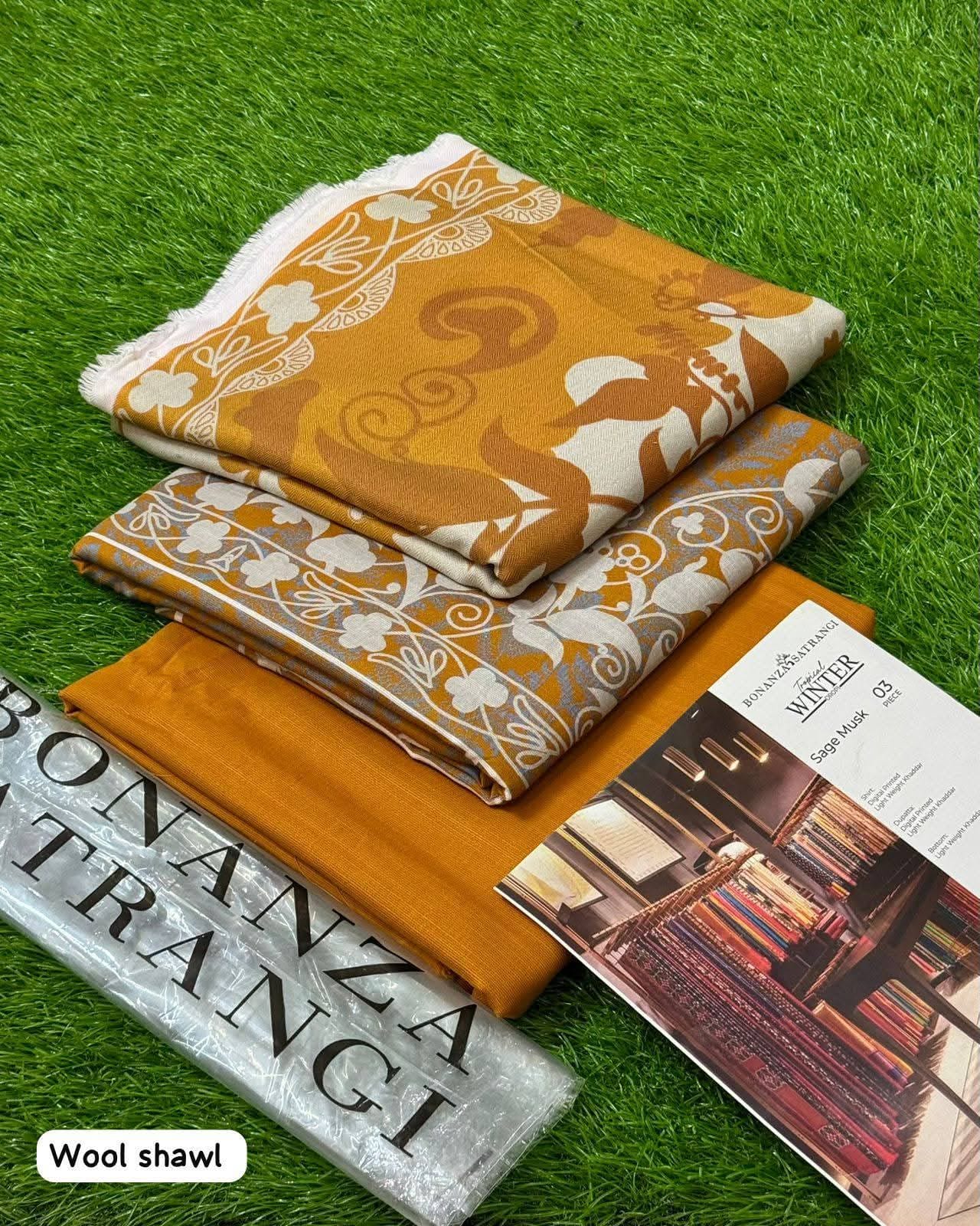 Boanaza Unstitched 3PC