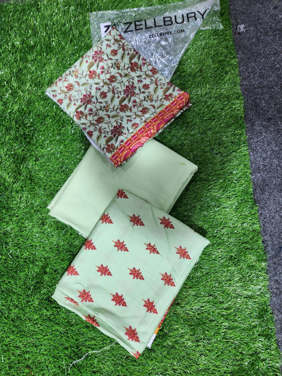 Zellbury Linen Print 3PC