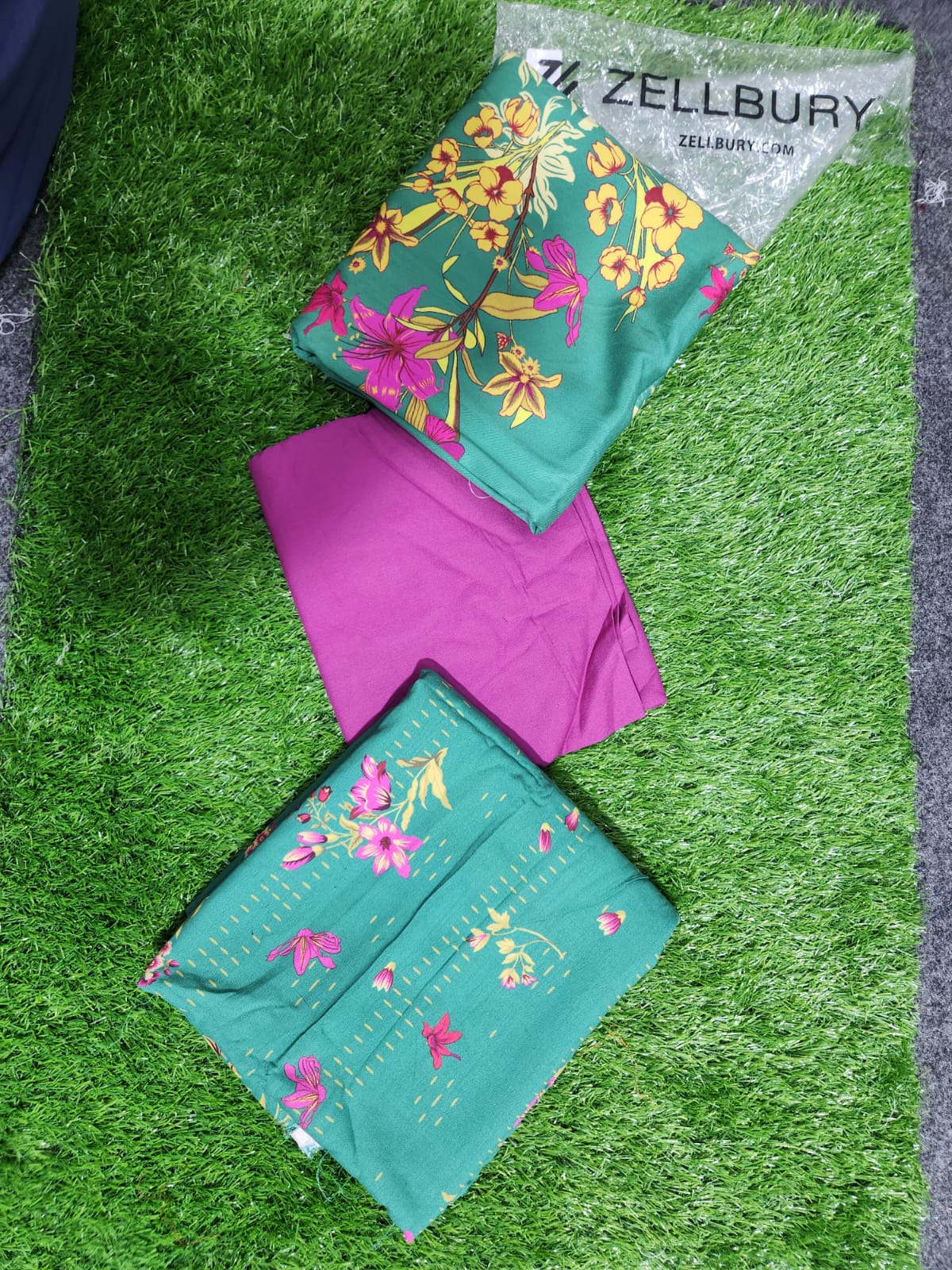 Zellbury Linen Print 3PC