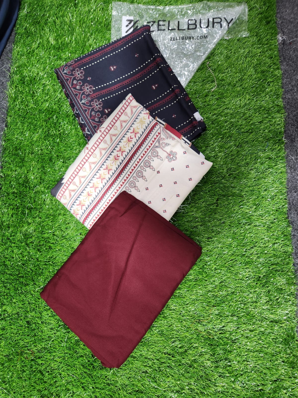 Zellbury Linen Print 3PC