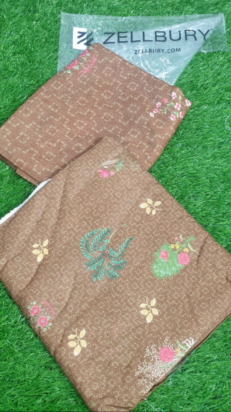 Zellbury Khaddar Print 2PC