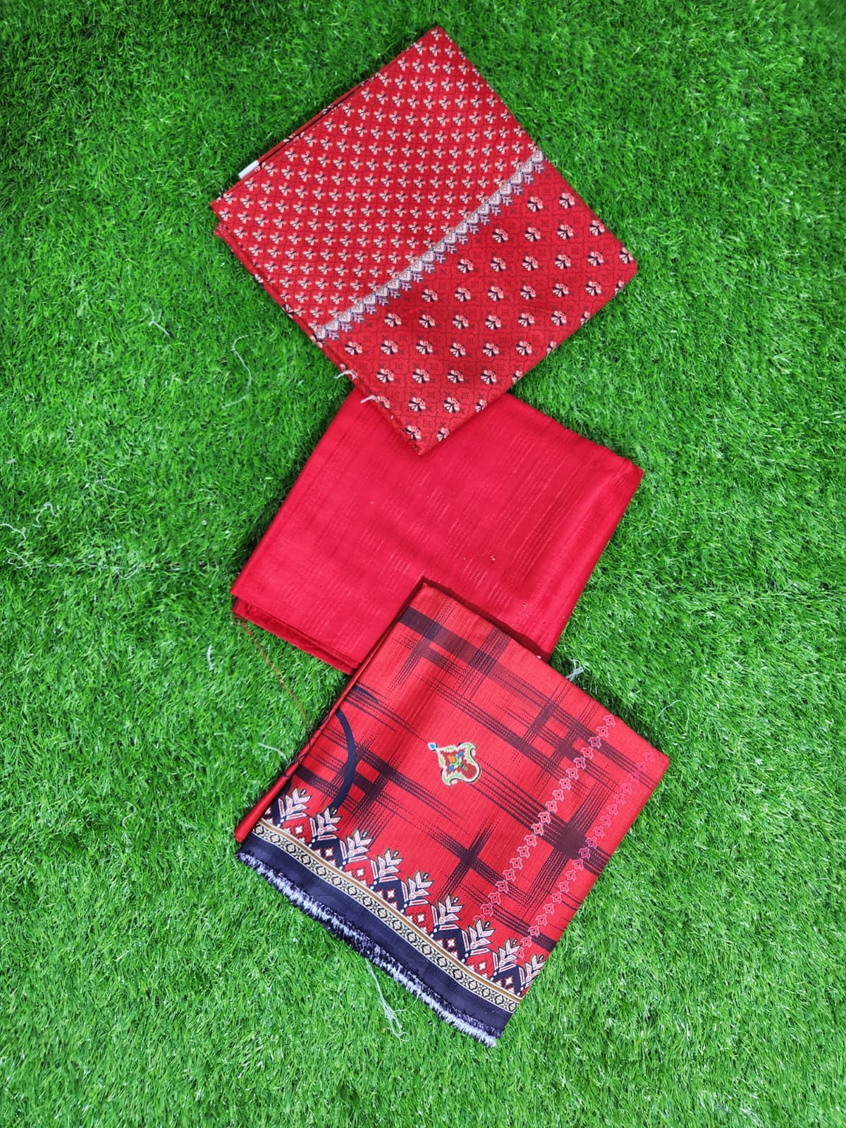 Bana Doria Linen Same Dupatta 3PC