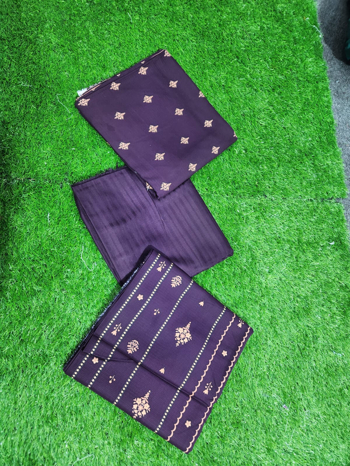 Bana Doria Linen Same Dupatta 3PC