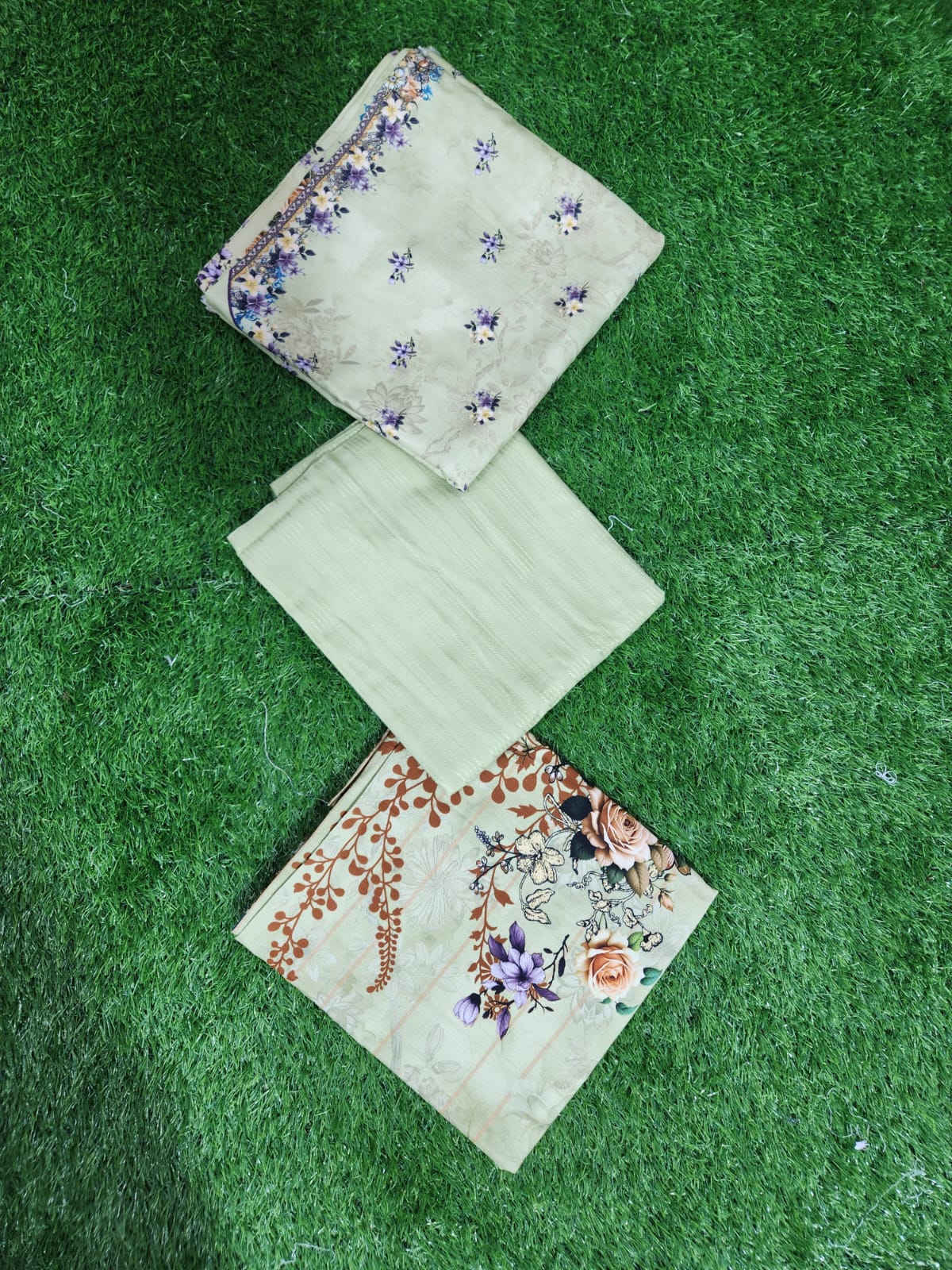 Bana Doria Linen Same Dupatta 3PC