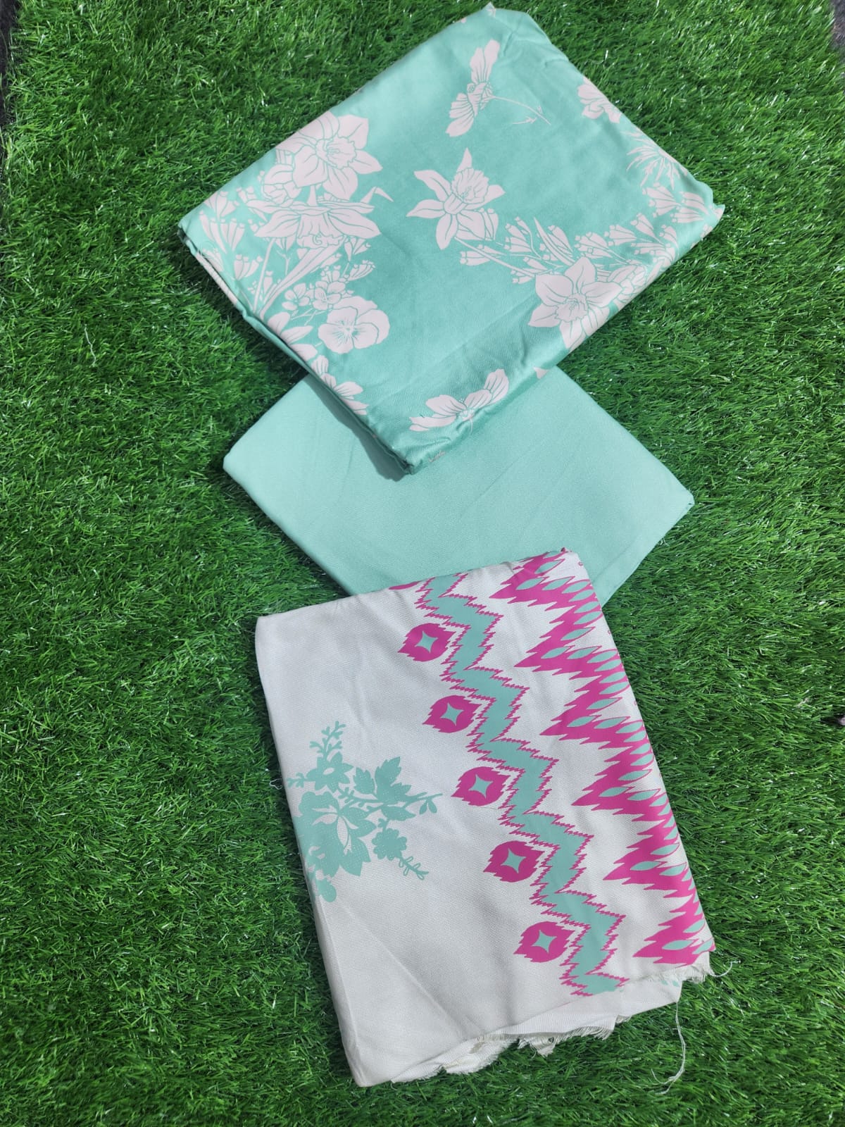 ZELLBURY PRINTED  LINEN 3PC