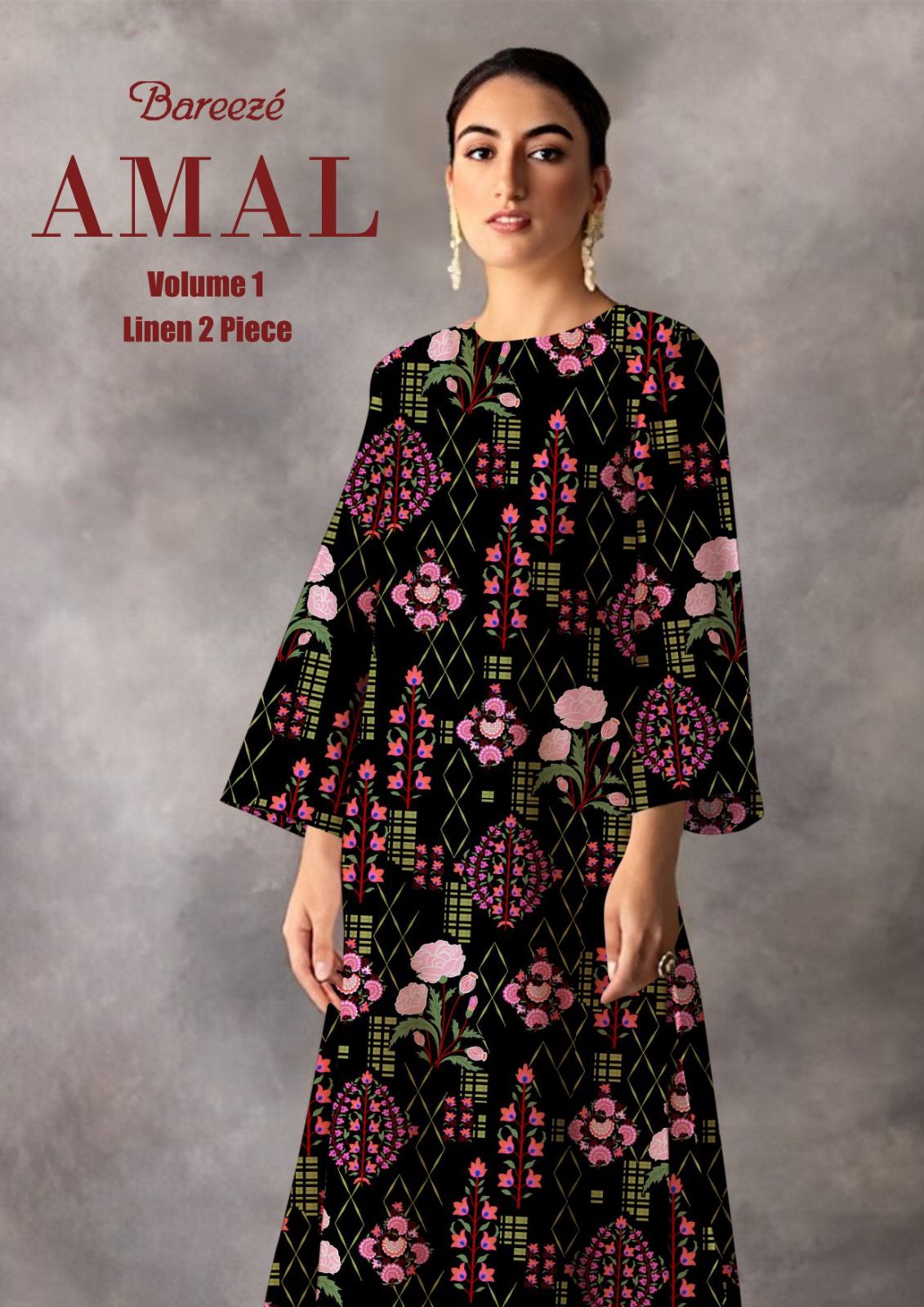 Bareeze Linen Print 2PC Vol-1 D-11
