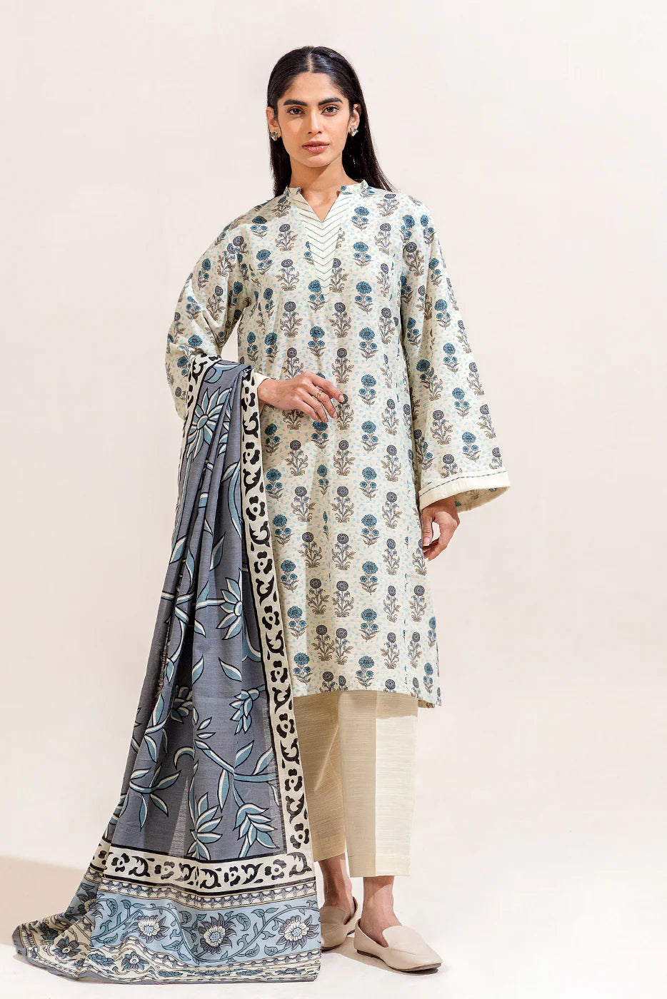 Beechtree Digital Print 3PC D-4