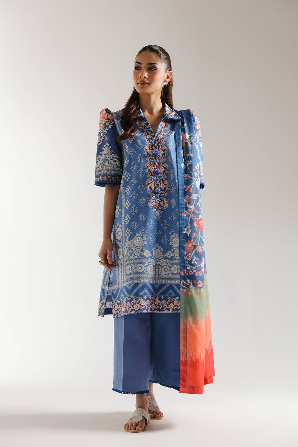 Ethnic Linen 3PC Fukuoka